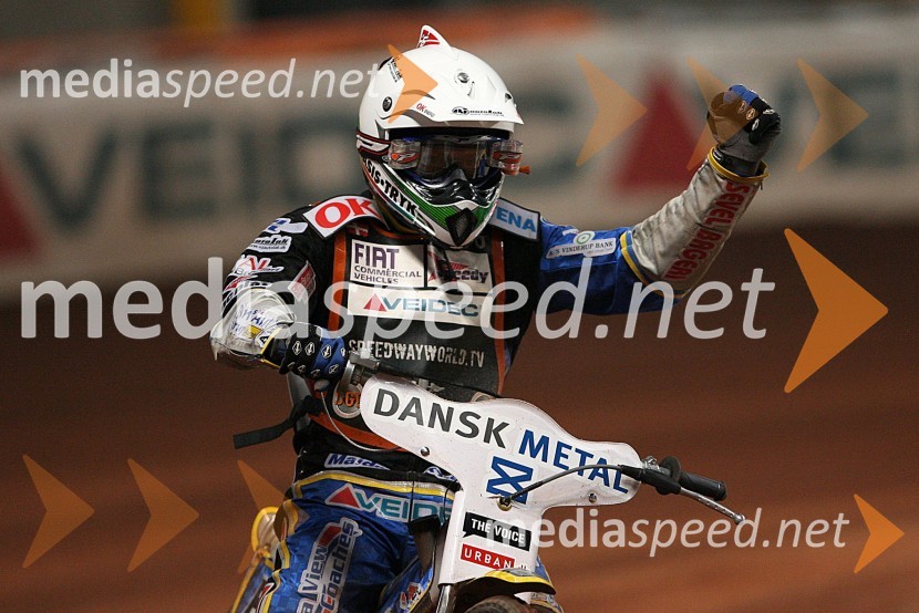 Bjarne Pedersen (Danska)SPEEDWAY GRAND PRIX, VN Danske 2006, dirka