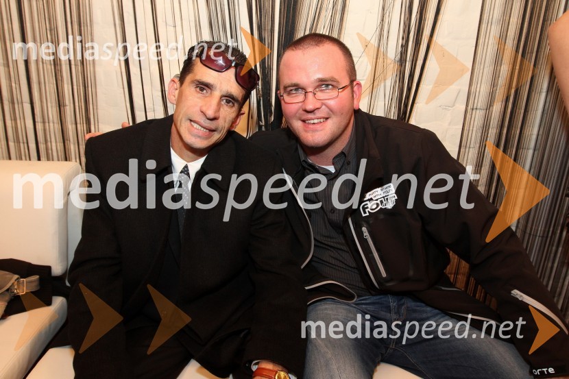 Ekrem Jevrić, črnogorski pevec in Alen Soković, Drink FourEkrem Jevrić, črnogorski pevec prvič v Sloveniji