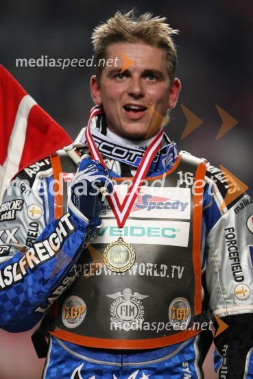 Hans Andersen (Danska) zmagovalec VN DanskeSPEEDWAY GRAND PRIX, VN Danske 2006, dirka