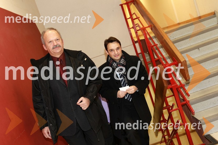 Zoran Polič, direktor AC-Mobila in Danilo Ferjančič, generalni direktor Porsche Slovenija d.o.o.Slovenski avto leta 2011