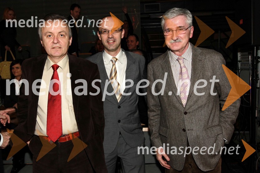 Anton Guzej, Tomaž Ranc, urednik časnika Večer in Petar RadovićSlovenski avto leta 2011