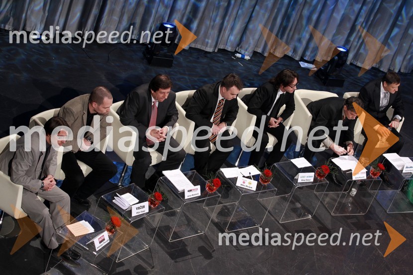 Sebastjan Plevnjak, Avto foto market, Mitja Sagaj, urednik avtomobilizma pri časniku Večer, Janez Martinčič, novinar Vala 202, Miha Merljak, urednik Avto moto na portalu Siol.net, Matej Štakul, urednik avtomobilizma in športa pri časniku Dnevnik, Janez Kovačič, urednik avtomobilizma pri časniku Delo ter France Kmetič, odgovorni urednik MotorevijeSlovenski avto leta 2011