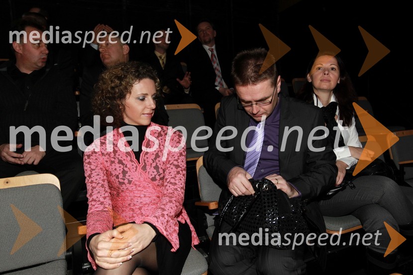 Simona Podlipny, marketing Porsche Slovenija d.o.o. in Petr Podlipny, vodja znamke Škoda v SlovenijiSlovenski avto leta 2011