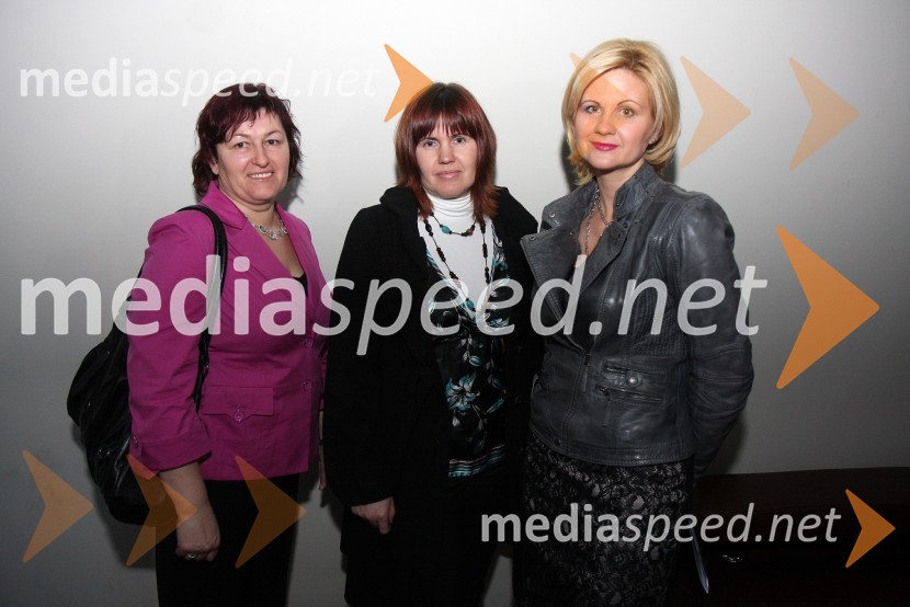 Bernarda Čuš, sirarna Čuš, Magda Steyer, Steyer vina in Norma Bale, direktorica Kultprotura ter povezovalka dogodkaPredstavitev Kravjega sira z vinom Steyer Mark