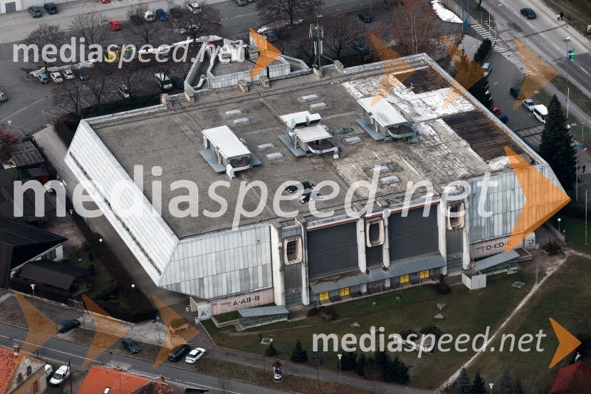 Dvorana TaborMaribor in okolica iz zraka