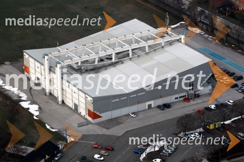 Ledna dvorana MariborMaribor in okolica iz zraka