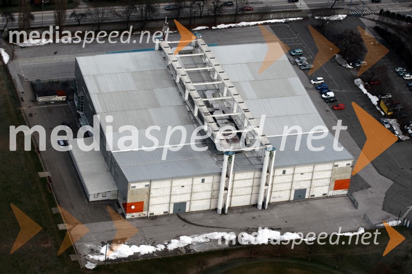 Ledna dvorana MariborMaribor in okolica iz zraka