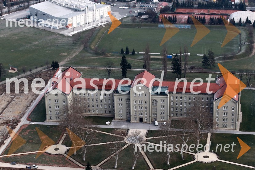 Vojašnica generala Maistra MariborMaribor in okolica iz zraka