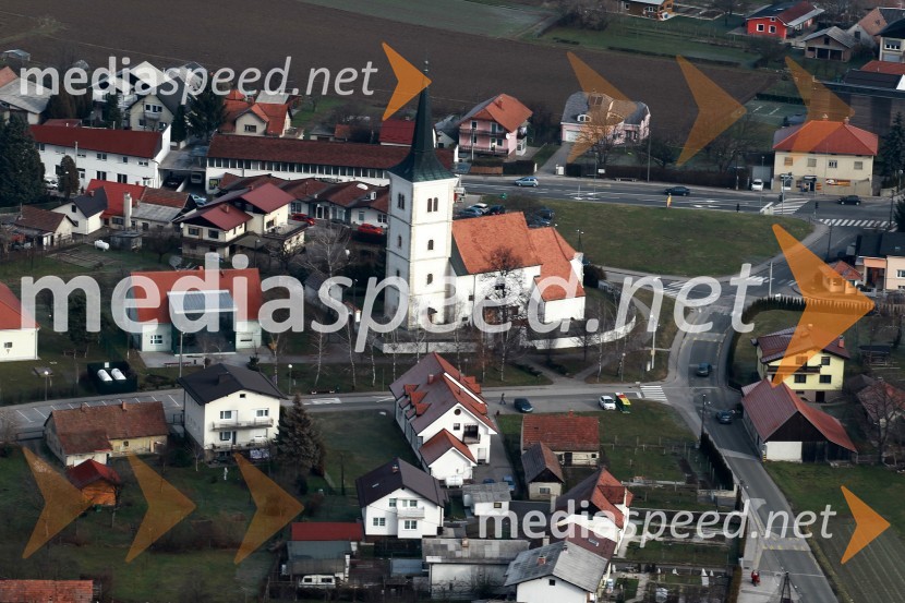 Župnija Maribor - BrezjeMaribor in okolica iz zraka