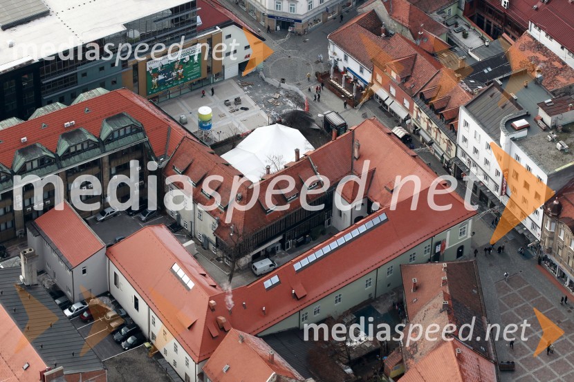 Naskov dvorecMaribor in okolica iz zraka