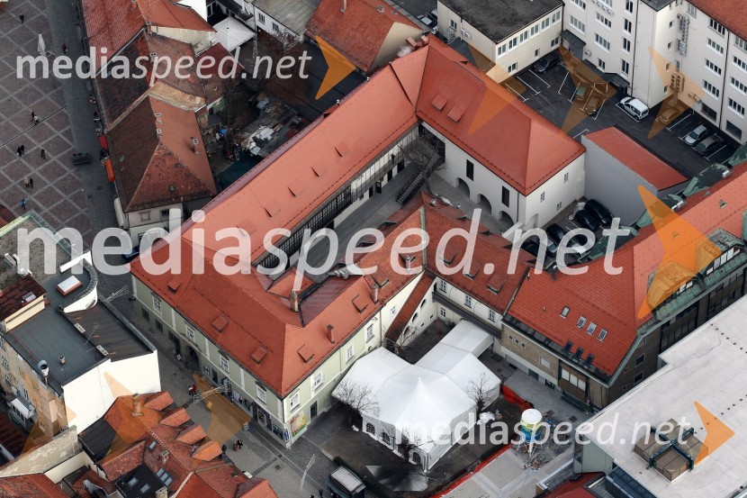 Naskov dvorecMaribor in okolica iz zraka