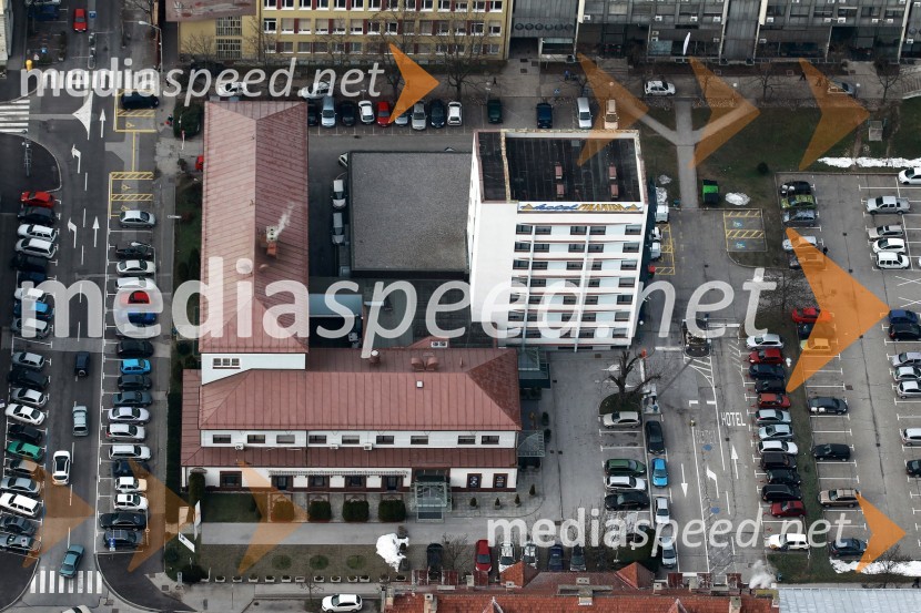 Hotel PiramidaMaribor in okolica iz zraka