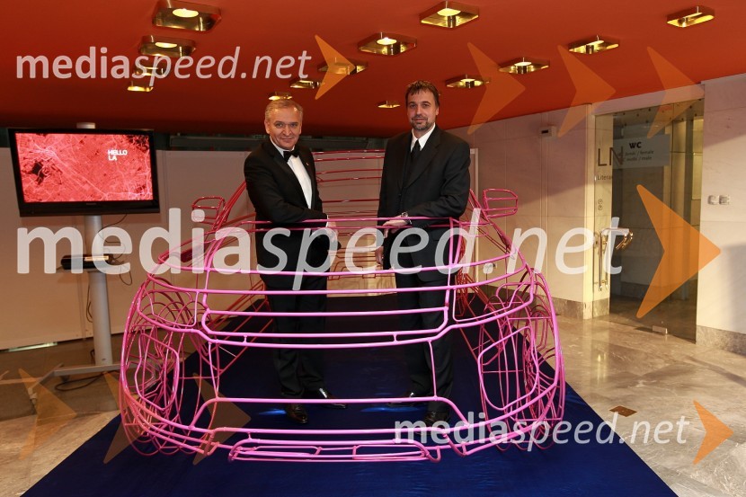 Nedeljko Dabić, podjetnik in Peter PraprotnikVeliki dobrodelni Lions ples