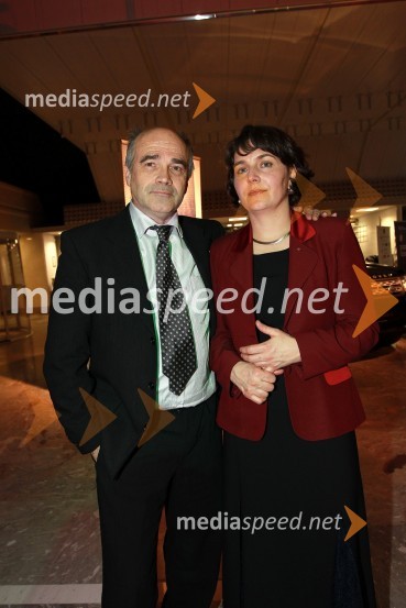 Bogomir Kovač, ekonomist in soproga HelenaVeliki dobrodelni Lions ples