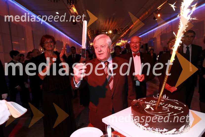 Milan Kučan, nekdanji predsednik Republike SlovenijeVeliki dobrodelni Lions ples