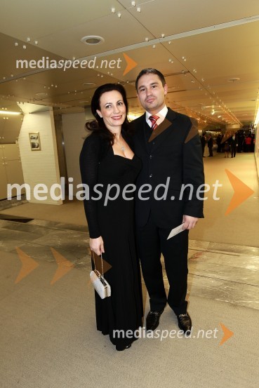 Mojca Majhen, agencija Paideia d.o.o. in soprog Anton Majhen, coachVeliki dobrodelni Lions ples