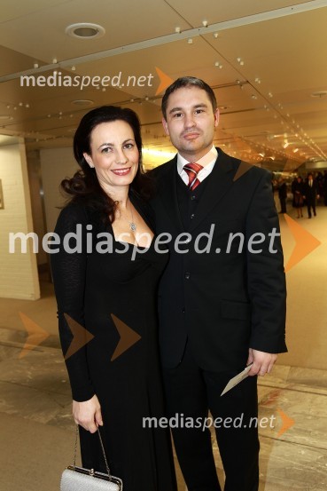 Mojca Majhen, agencija Paideia d.o.o. in soprog Anton Majhen, coachVeliki dobrodelni Lions ples