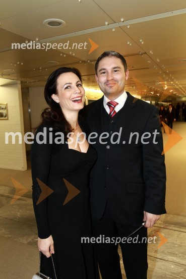 Mojca Majhen, agencija Paideia d.o.o. in soprog Anton Majhen, coachVeliki dobrodelni Lions ples