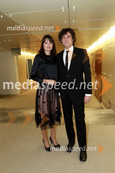 Zvezdan Martič, multimedijalec in punca Ana JurišičVeliki dobrodelni Lions ples