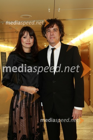 Zvezdan Martič, multimedijalec in punca Ana JurišičVeliki dobrodelni Lions ples