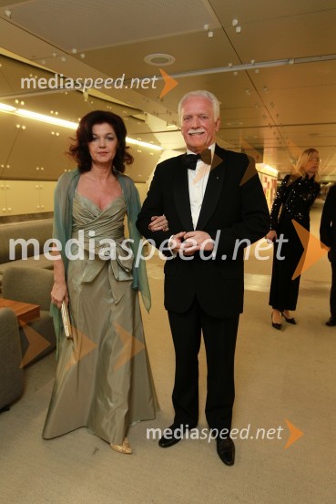 Nena Kopčavar Guček in Andrej Guček, zdravnikaVeliki dobrodelni Lions ples