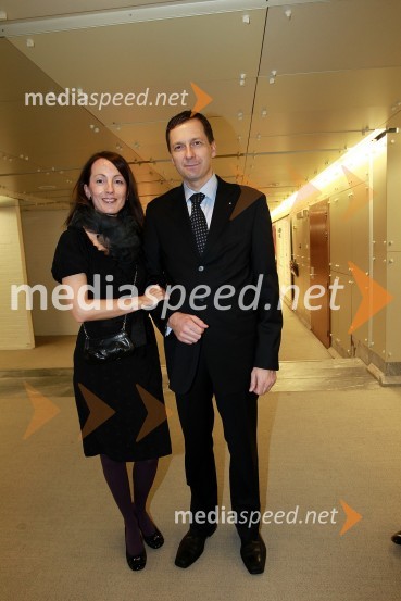 Emil Marinšek, direktor podjetja Maremico in lastnik blagovne znamke Lectus ter soproga BojanaVeliki dobrodelni Lions ples