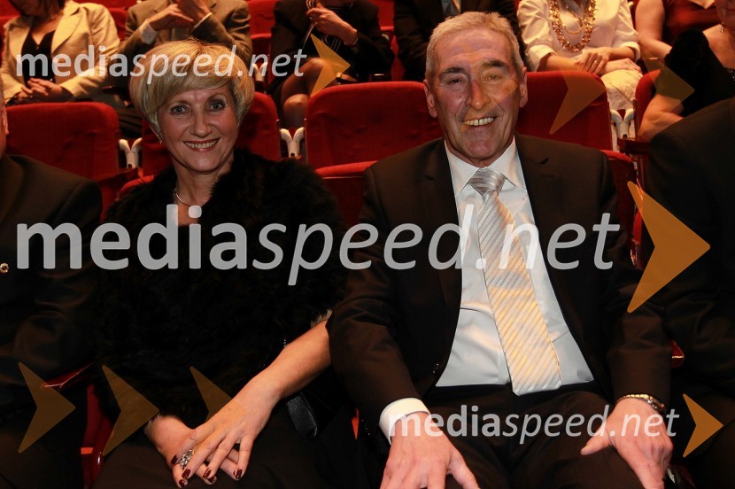 Draga Žnidarič in Aleš Čerin, podžupan Mestne občine LjubljanaVeliki dobrodelni Lions ples