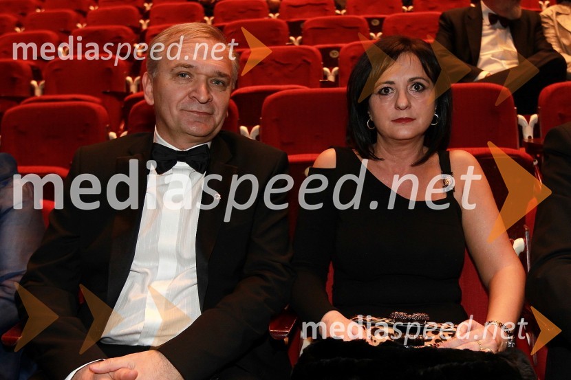 Nedeljko Dabić, podjetnik s soprogoVeliki dobrodelni Lions ples