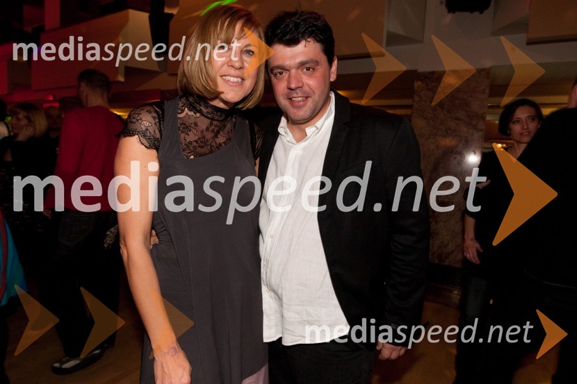 Marjeta Kirn Kljajič, direktorica podjetja Nicha in soprog Miha30 let diskoteke Turist