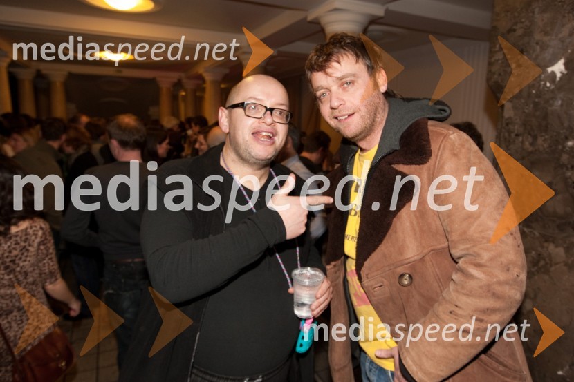 Maks Soršak, Moderna galerija in Gregor Skočir, pevec skupine Big Foot Mama30 let diskoteke Turist