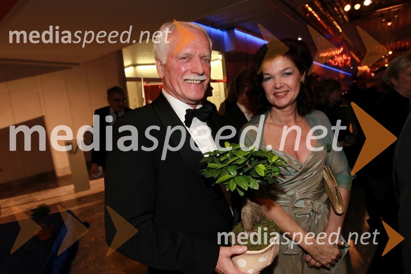 Andrej Guček in Nena Kopčavar Guček, zdravnikaVeliki dobrodelni Lions ples