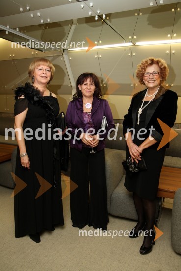 Vera Trstenjak, akademska slikarka, mag. Ljubica Gaber, Obrtno-podjetniška zbornica Slovenije in ...Veliki dobrodelni Lions ples