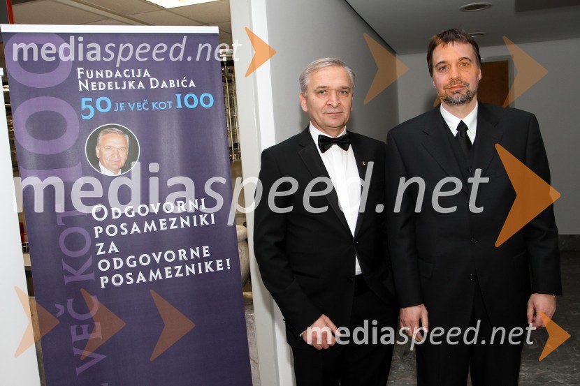 Nedeljko Dabić, podjetnik in Peter PraprotnikVeliki dobrodelni Lions ples