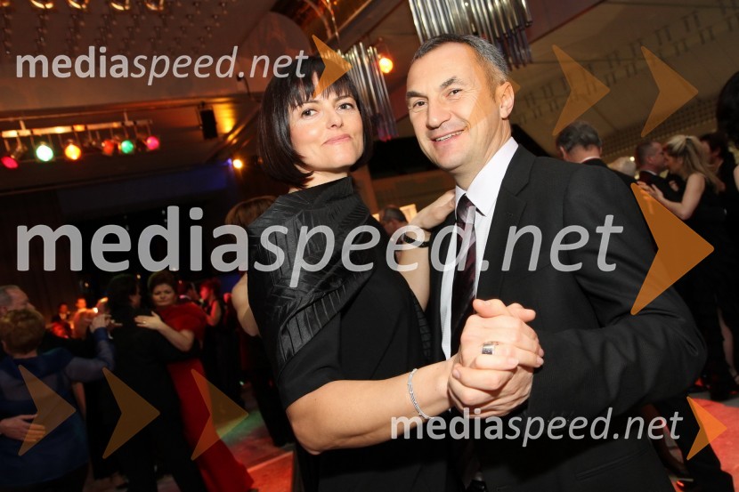 Roman Šmidovnik, Norkring in soproga NatašaVeliki dobrodelni Lions ples