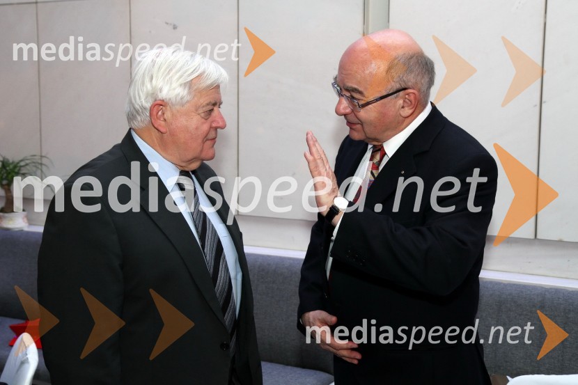 Milan Kučan, nekdanji predsednik Republike Slovenije in Mitja Rotovnik, direktor Cankarjevega domaVeliki dobrodelni Lions ples