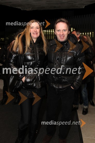 Vanja Vardjan, odgovorni urednik razvedrilnega programa TV Slovenija in soproga Katarina30 let diskoteke Turist