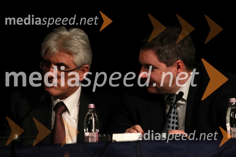 Roko Žarnič, minister za okolje in prostor in Dejan Židan, minister za kmetijstvo, gozdarstvo in prehranoObisk predstavnikov Vlade Republike Slovenije v Mariboru