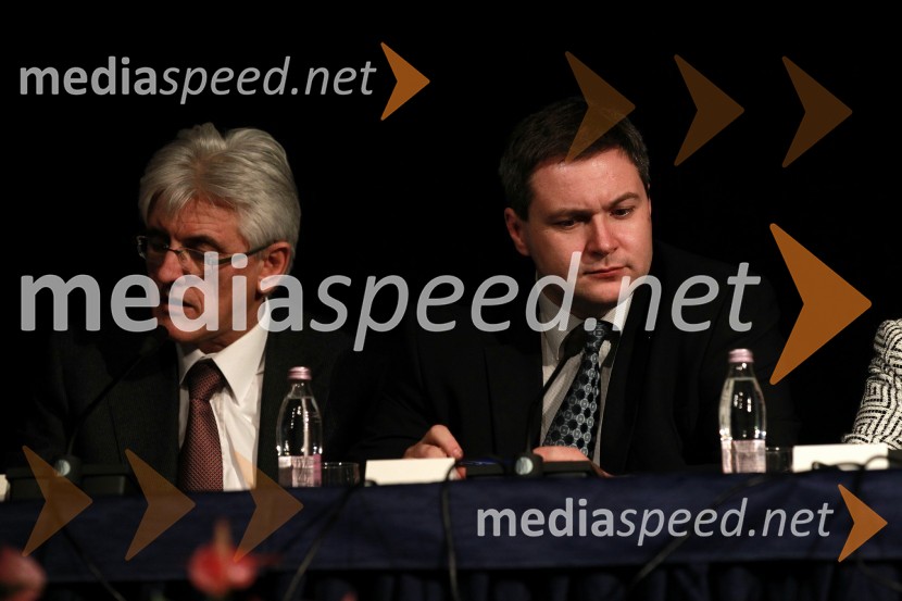 Roko Žarnič, minister za okolje in prostor in Dejan Židan, minister za kmetijstvo, gozdarstvo in prehranoObisk predstavnikov Vlade Republike Slovenije v Mariboru