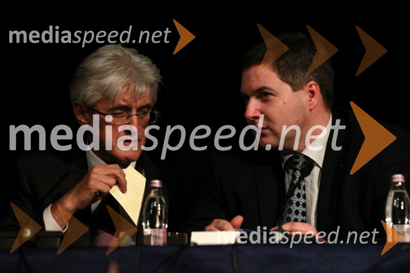 Roko Žarnič, minister za okolje in prostor in Dejan Židan, minister za kmetijstvo, gozdarstvo in prehranoObisk predstavnikov Vlade Republike Slovenije v Mariboru