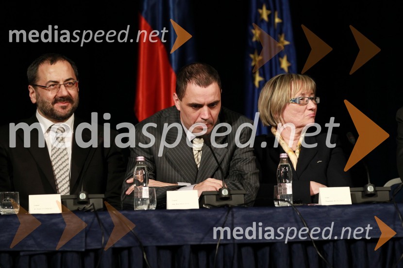 Jozsef Györkös, državni sekretar Ministrstva za visoko šolstvo, ... in ...Obisk predstavnikov Vlade Republike Slovenije v Mariboru