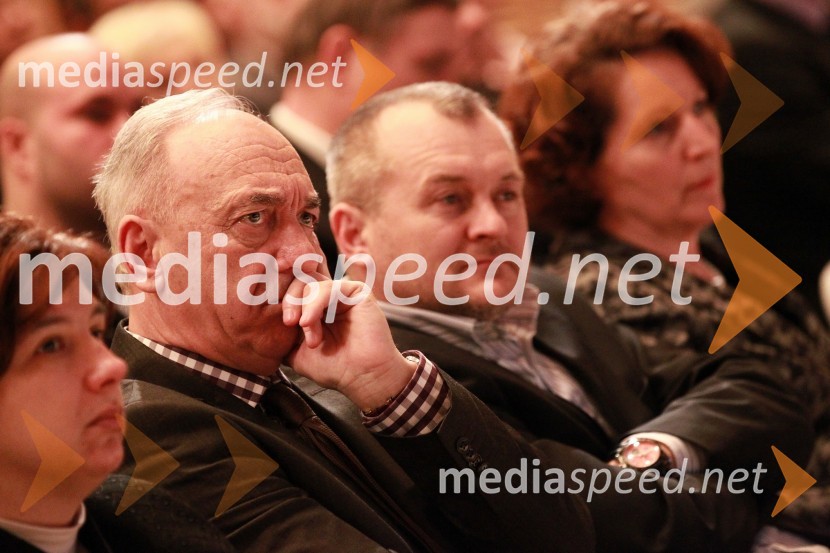 Janez Ujčič, podžupan Mestne občine Maribor in Franc Kangler, župan Mestne občine MariborObisk predstavnikov Vlade Republike Slovenije v Mariboru