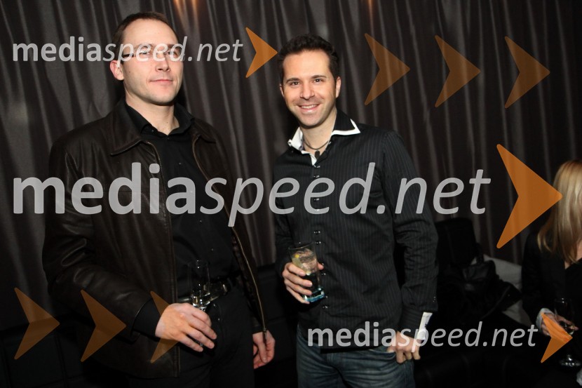 Rasto Oderlap, namestnik generalnega direktorja AC Intercar d.o.o. ter Aleš Lakota, pomočnik direktorja družbe za kadre, organizacijo in informatikoMartini Gold Party