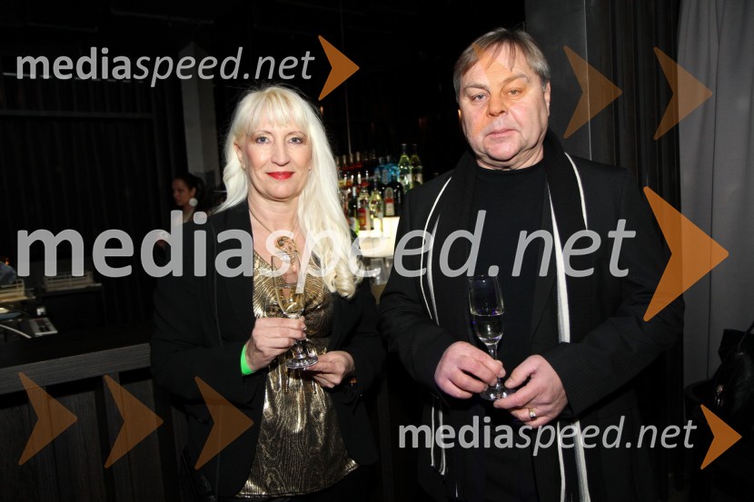 Mirjam in Karel Pavčnik, FerodaMartini Gold Party
