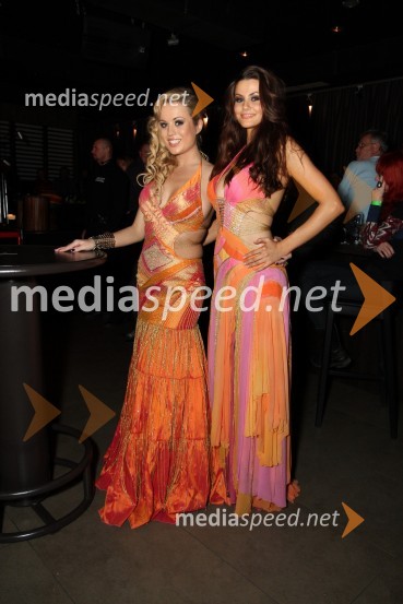 Katarina Benček in Aida Muratovič, DiamantkiMartini Gold Party