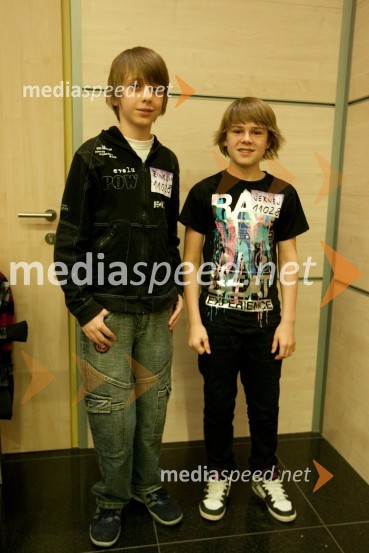 Zinedin Osmonović in Jernej DrnovšekSlovenija ima talent, predizbor