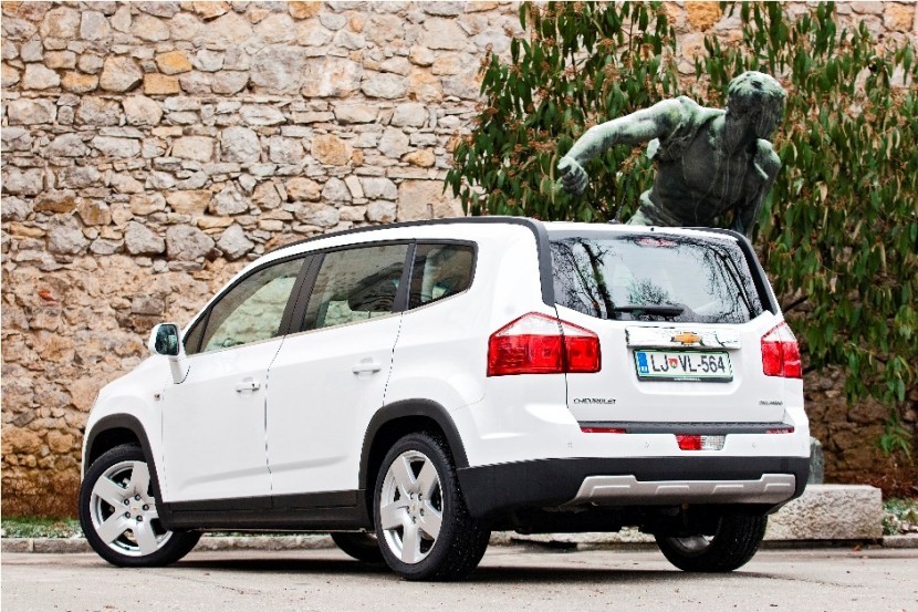 Chevrolet OrlandoChevrolet Orlando v Sloveniji