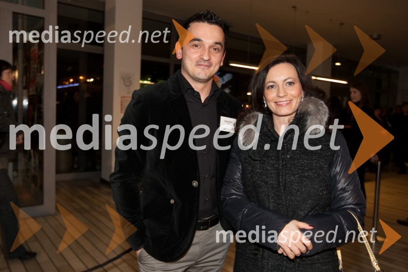 Gregor Murn, Radio Belvi in Mojca Majhen, agencija Paideia d.o.o.Ponovoletno poslovno srečanje Infonet medie in CMT