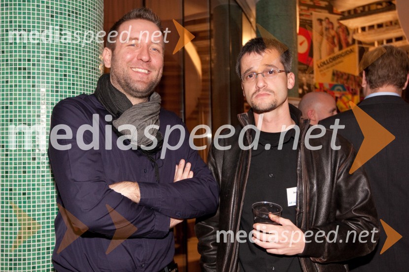 	Mladen Lulič, Paideia Script in Jean Frbežar, moderatorPonovoletno poslovno srečanje Infonet medie in CMT