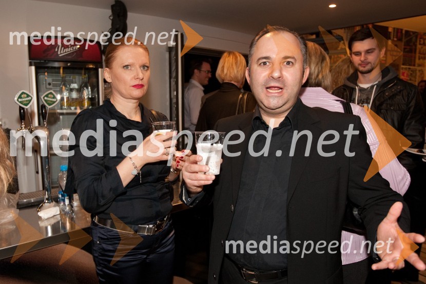 Janez Bobnar, prokurist  DBC MEDIKAL d.o.o. in soproga Dijana Bobnar, direktorica DBC MEDIKAL d.o.o.Ponovoletno poslovno srečanje Infonet medie in CMT