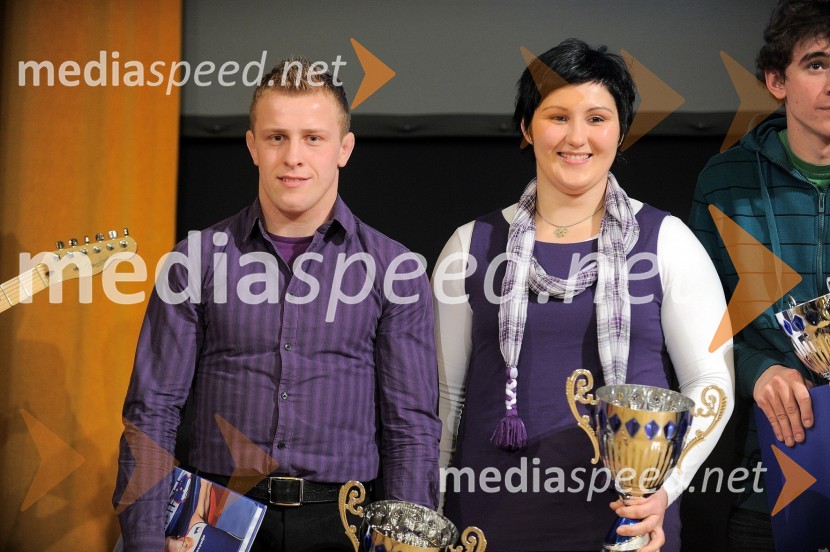 Roki Dragšič in Lucija Polavder, judoista in športnika leta 2010 mesta CeljeŠportnik leta 2010 mesta Celje